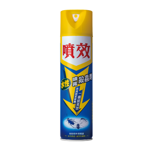 噴效 水性噴霧殺蟲劑 600ml